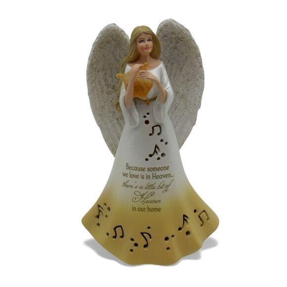 THOMAS KINKADE Angel Figurine Light Of Love Collection with Light-Up Feature - Picture 3 of 13